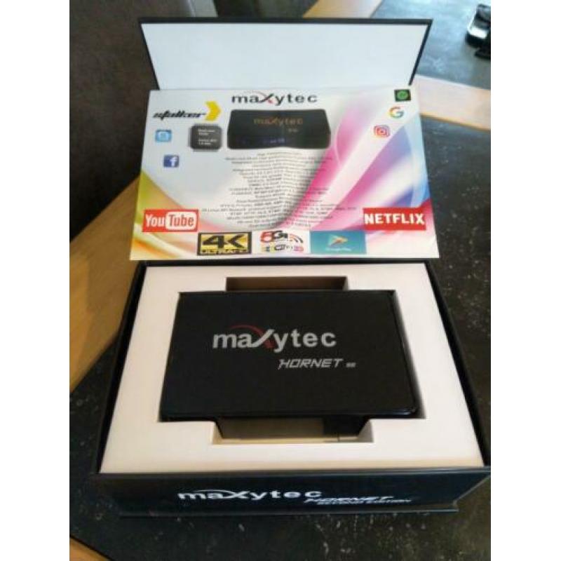 Maxytec Hornet 4K IPTV ontvanger met Android