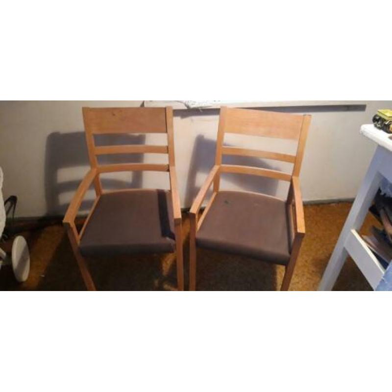 4 stoelen