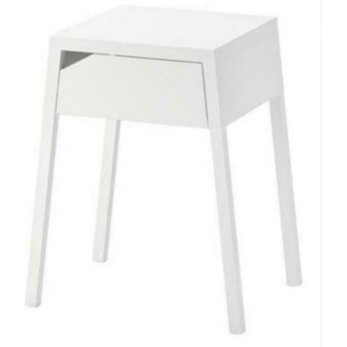 Ikea nachtkastje SELJE wit 2 stuks