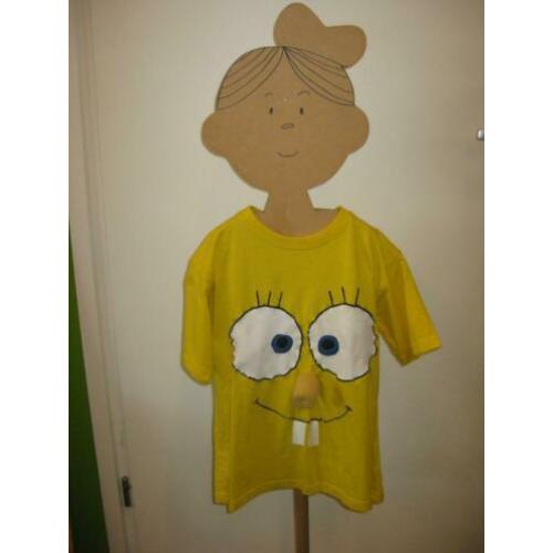 Spongebob t-shirts, poppetjes, petje, rugzak, sjaal, sticker