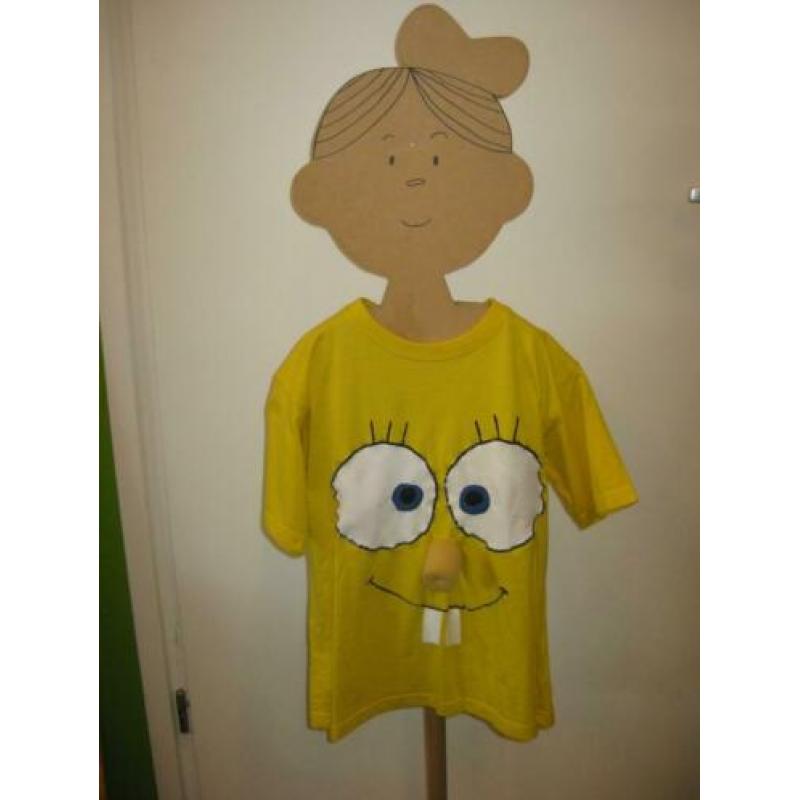 Spongebob t-shirts, poppetjes, petje, rugzak, sjaal, sticker