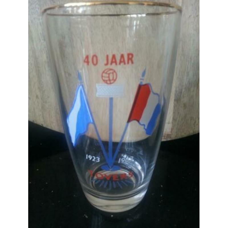 Zeist herinneringsglas Tovers korfbal 40 jaar