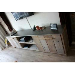 TV-meubel steigerhout