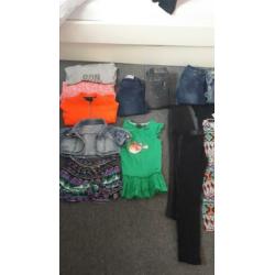 Meisjes kleding pakket maat 134