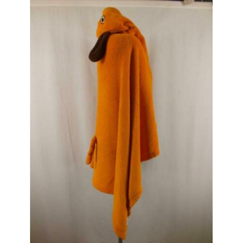 Knuffeldeken hond.Oranje-bruin.Snuggie Bright Eyes Blanket