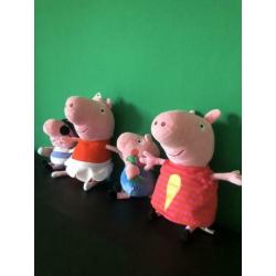 Peppa Big Familie Varkentjes 4 Stuks