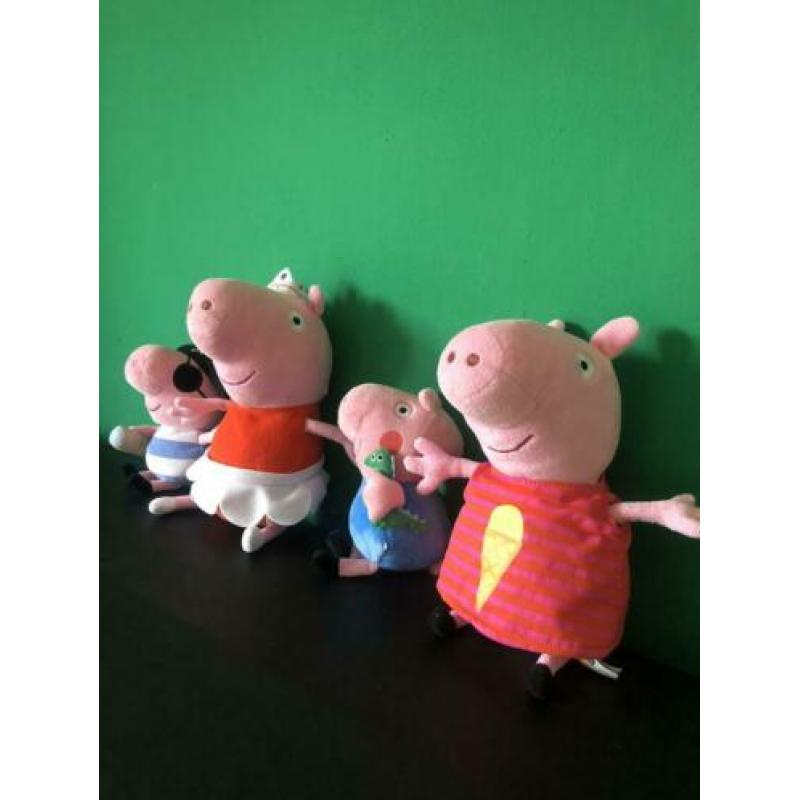 Peppa Big Familie Varkentjes 4 Stuks