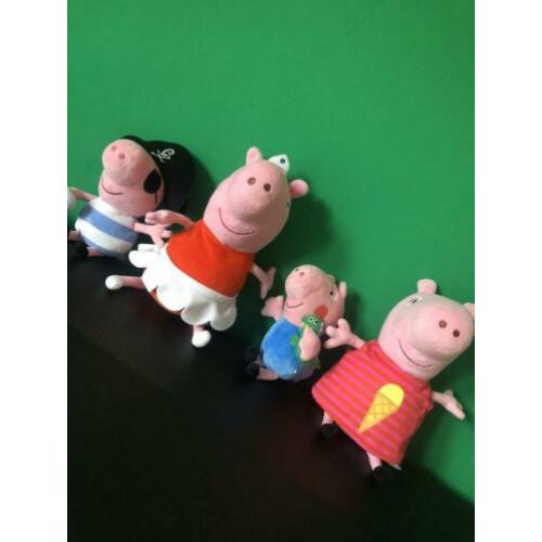 Peppa Big Familie Varkentjes 4 Stuks
