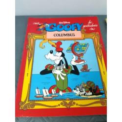 Stripboeken serie met Goofy de geschiedenis in