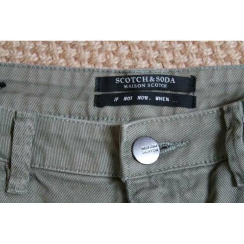 Super leuke broek van Scotch & Soda, maat 28/32