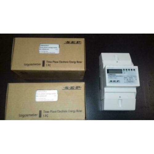 SEP 3 fase KWH meter direct 80A + puls ( 4 module )