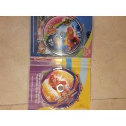 4 dvd's van Mega Mindy