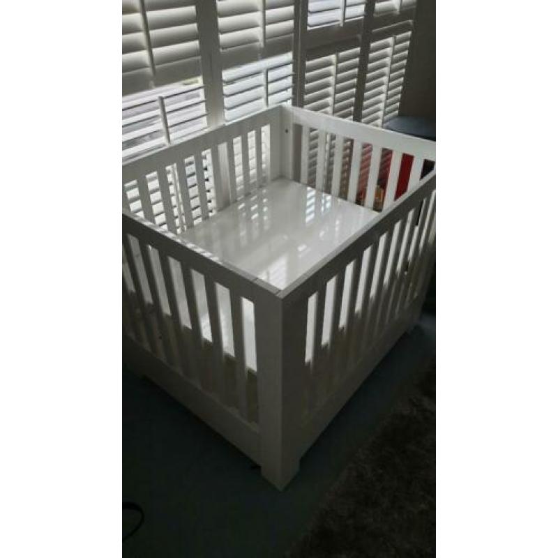 Kidsmill Alaska Box Met Lade Wit Hoogglans