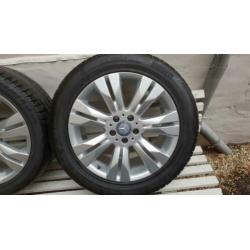 Mercedes S klasse velgen 18 inch met Pirelli zomerbanden