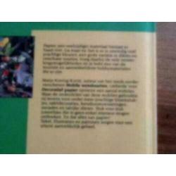 Hobbyboekje decoratief papier