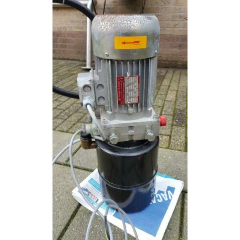 hydraulische powerpack, 380V, 0.75 kW, met cilinder