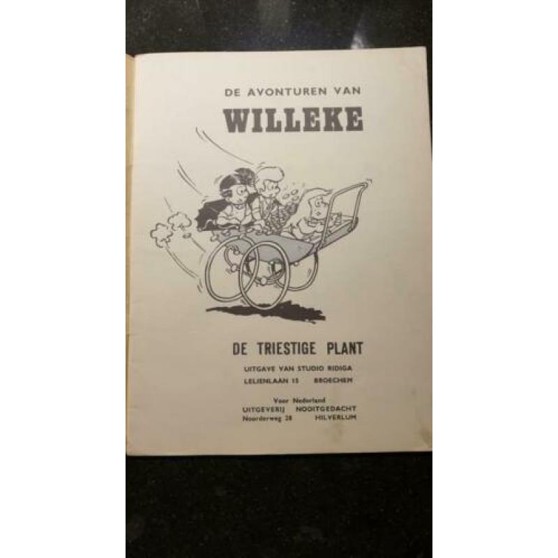 Drie stripboeken Willeke , verschillende titels