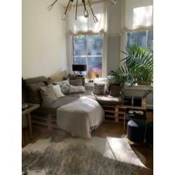 Stoere pallet lounge bank: multi invulbaar