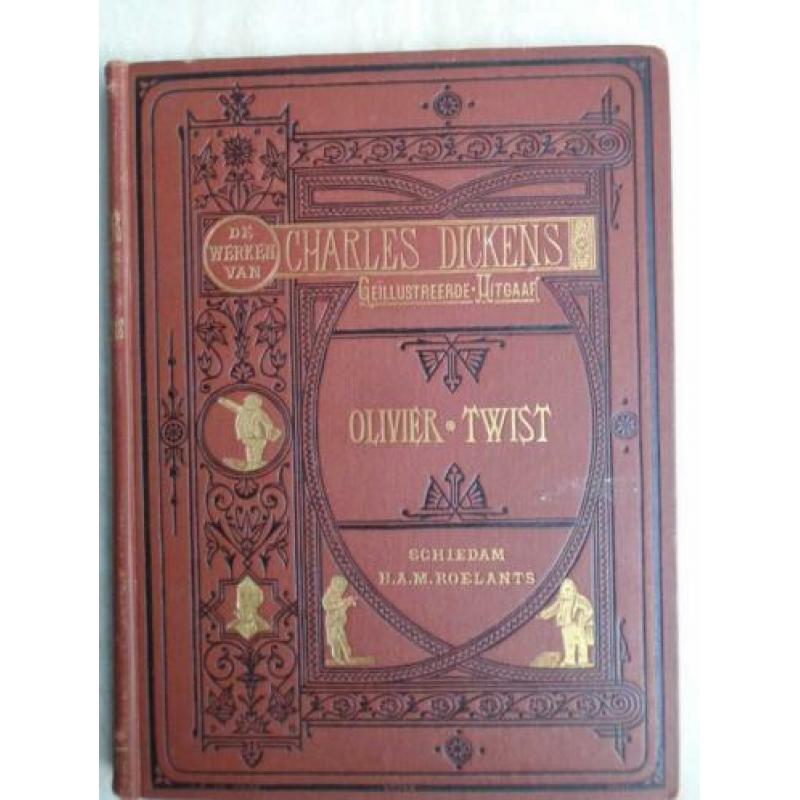 Lot 3x Charles Dickens- De werken van Charles Dickens.