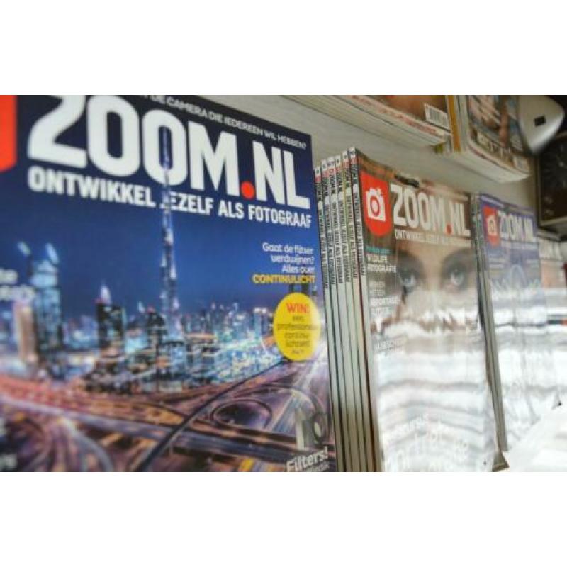 Zoom fotografie magazines verschillende jaargangen Compleet