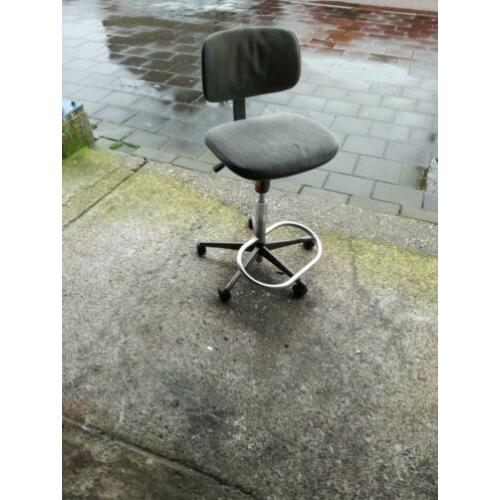 Retro bureau stoel