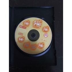 2 pc cd-roms Sims op vakantie en party uitbreidingspakketten