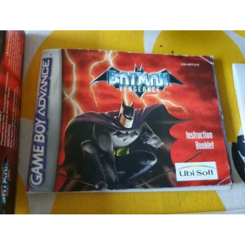 Nintendo Game Boy Advance cib Batman Vengeance
