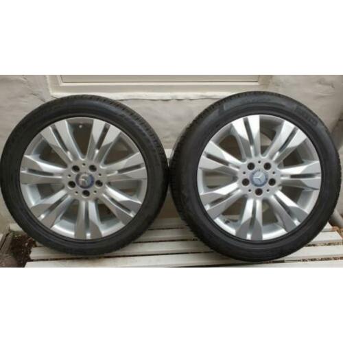 Mercedes S klasse velgen 18 inch met Pirelli zomerbanden