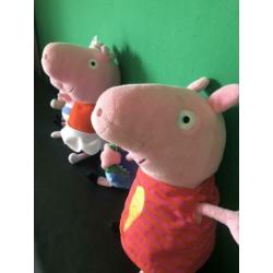 Peppa Big Familie Varkentjes 4 Stuks