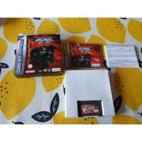 Nintendo Game Boy Advance cib Batman Vengeance