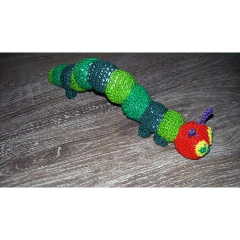 rupsje nooit genoeg gehaakt knuffel
