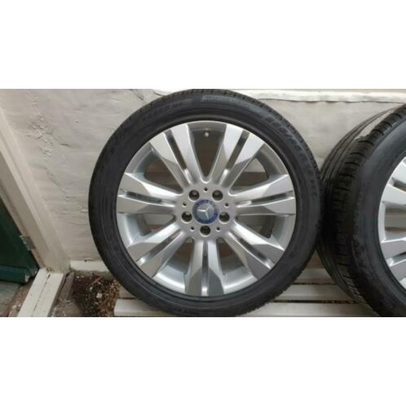 Mercedes S klasse velgen 18 inch met Pirelli zomerbanden
