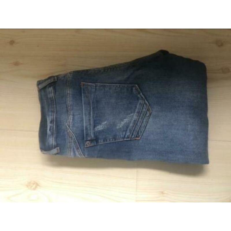 Blauwe spijkerbroek Bershka maat 36