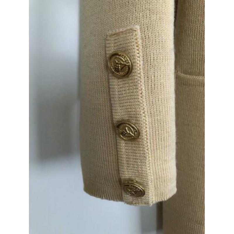 Saint James vest, wol, geel, maat 44
