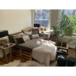 Stoere pallet lounge bank: multi invulbaar