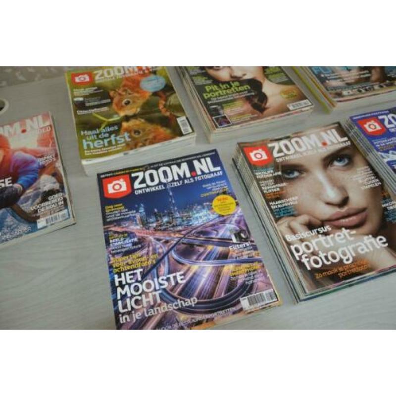 Zoom fotografie magazines verschillende jaargangen Compleet