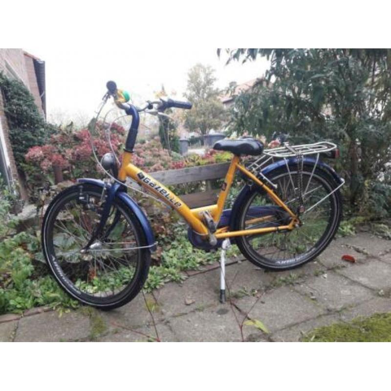 Mooie Gazelle jongensfiets 24 inch.