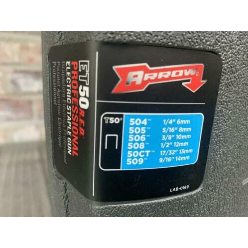 Arrow professionele elektrische tacker nieuw! Met garantie