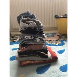 spijkerbroek my comfi fit 104 + tumble' n dry trui 104
