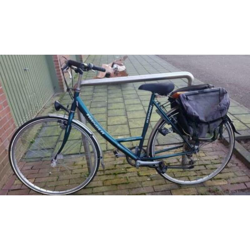 Ranger dames fiets ,zijn banden lek , bieden