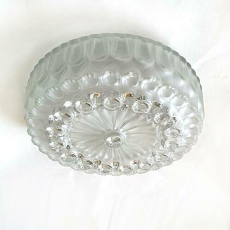Mid-century Bubble Glass Ceiling or Wall Light -