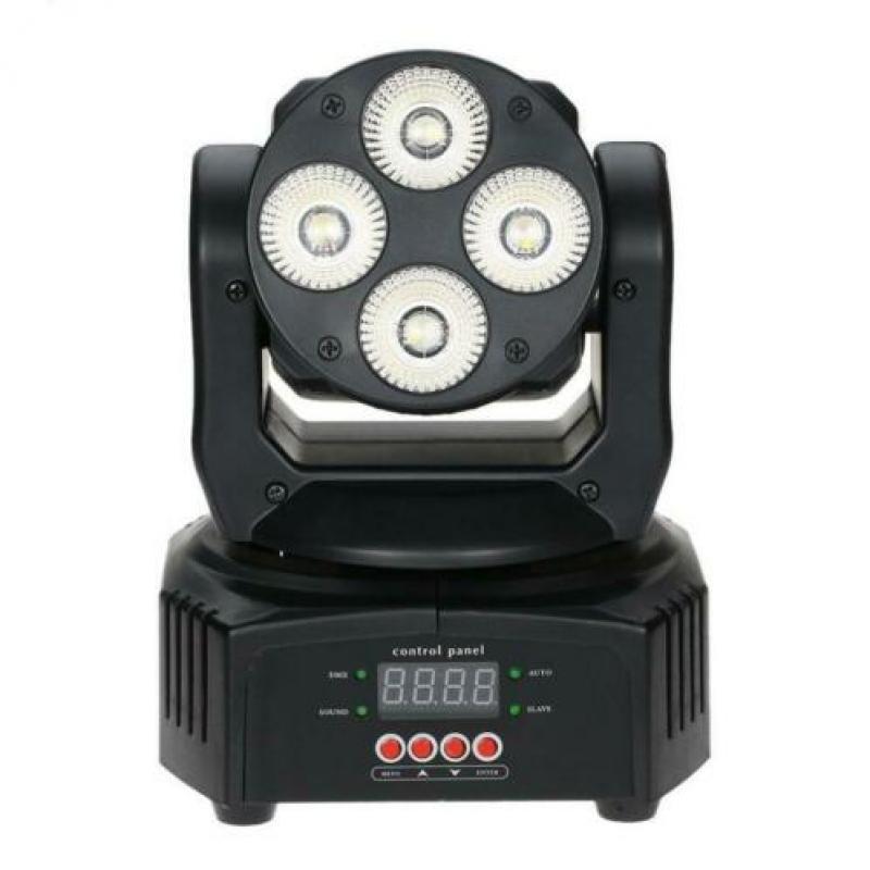 Moving Head Led Beam Pub | RGBW+UV | blacklight | gratis bez
