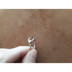 bijzondere zilver ring 925 sterling maat 17 mm