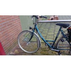 Ranger dames fiets ,zijn banden lek , bieden