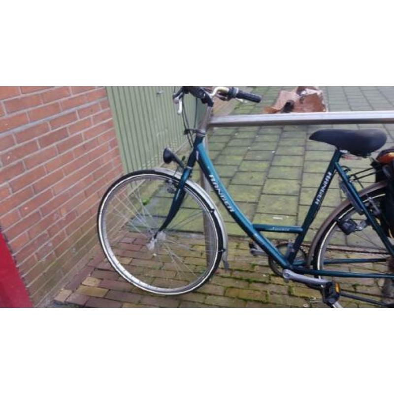 Ranger dames fiets ,zijn banden lek , bieden
