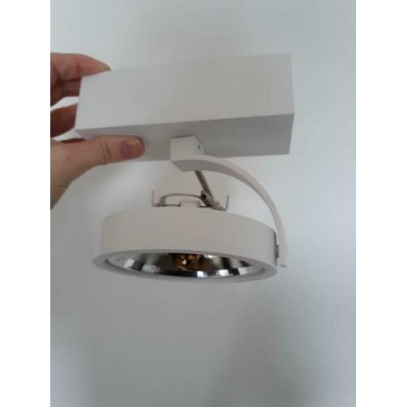 NIEUW! QAZQA plafondspot/wandspot wit - GO SL