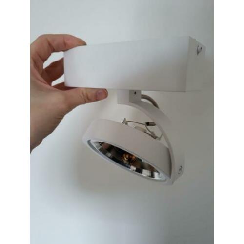 NIEUW! QAZQA plafondspot/wandspot wit - GO SL
