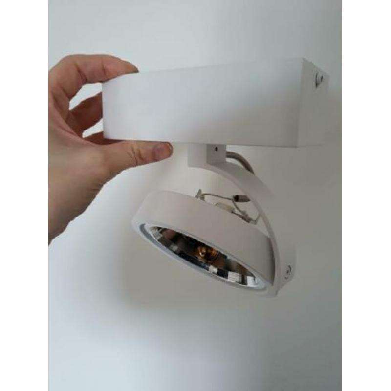 NIEUW! QAZQA plafondspot/wandspot wit - GO SL