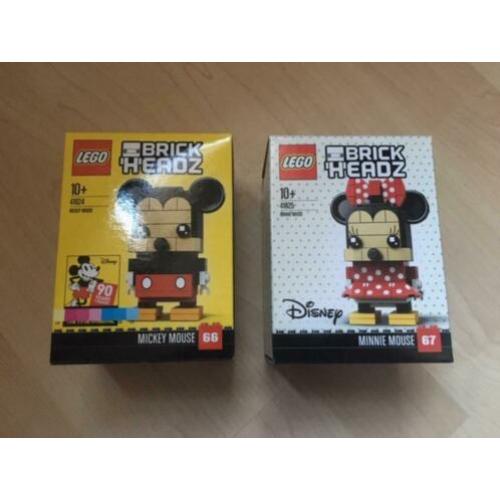 Lego Disney 41624 & 41625 Brickheadz