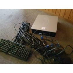 partij van 4 stuks dell/hp computers